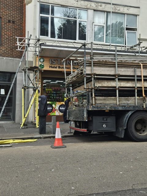 Scaffold tower hire in Devon for maintenance and repair access