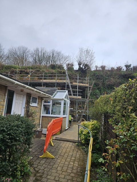 Durable scaffolding structures in Devon built for strength and stability