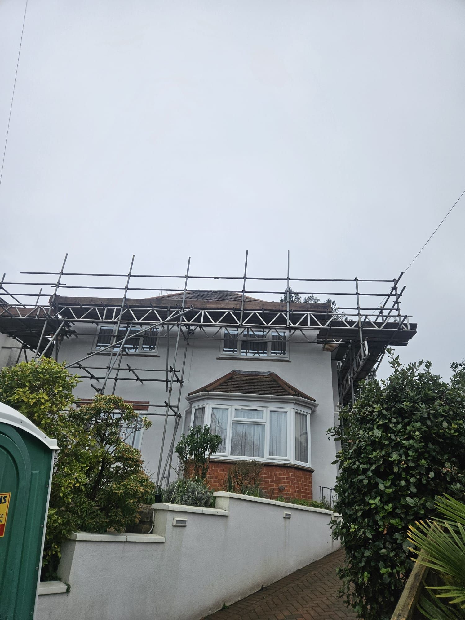 Scaffold access solutions in Devon for exterior building works
