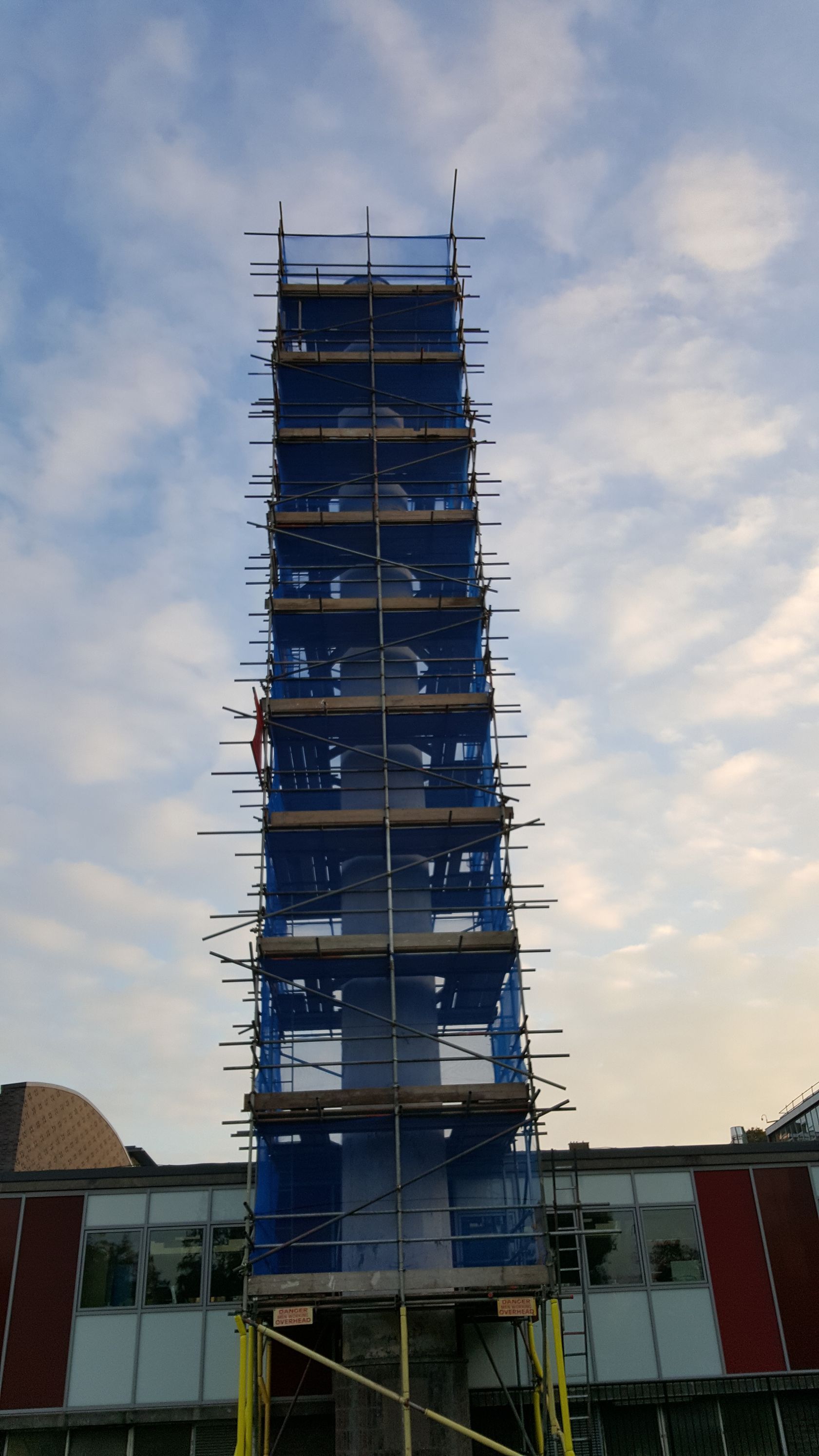work from our scaffolding team South Devon
