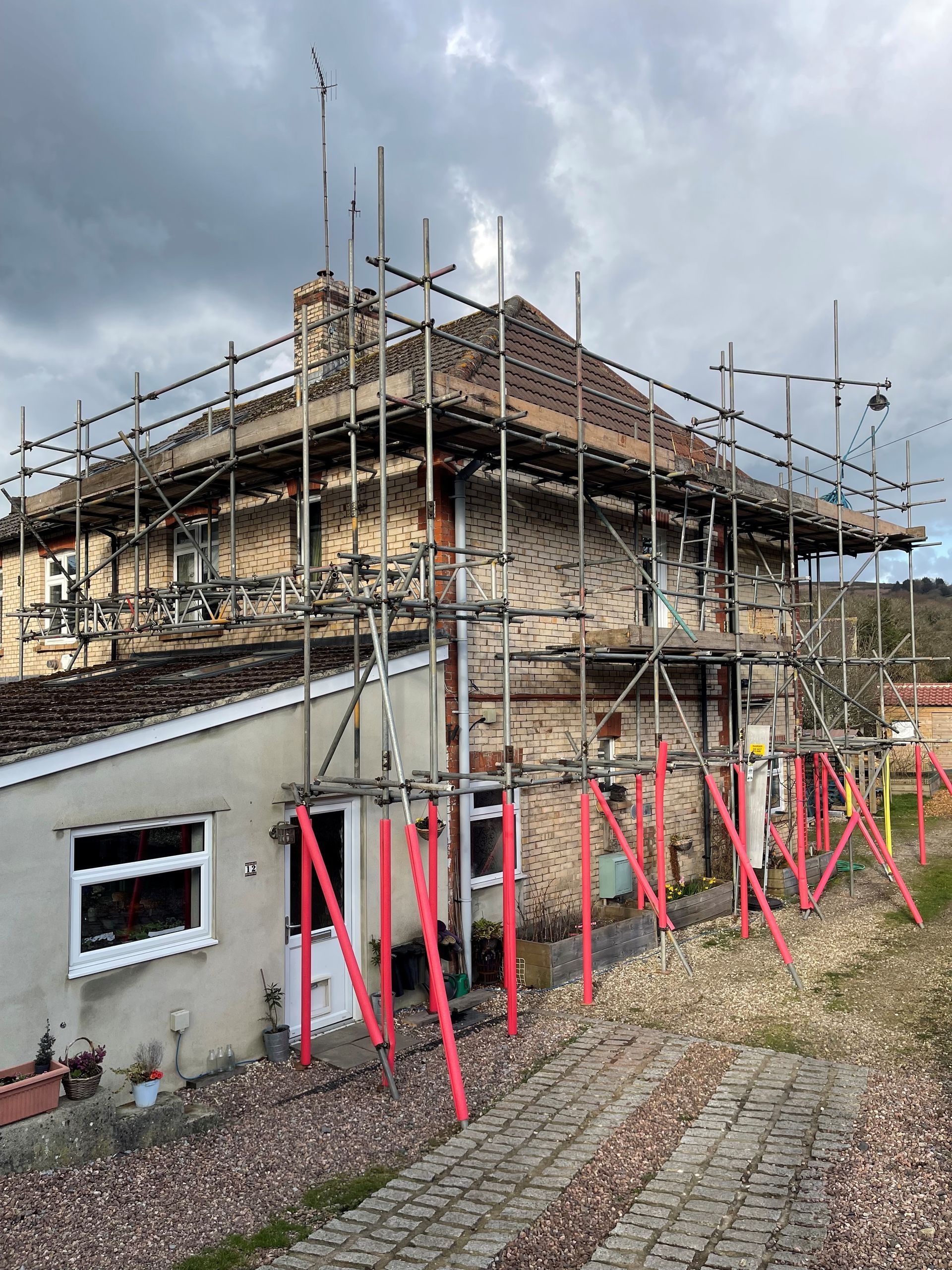 Our scaffolding team Dorset