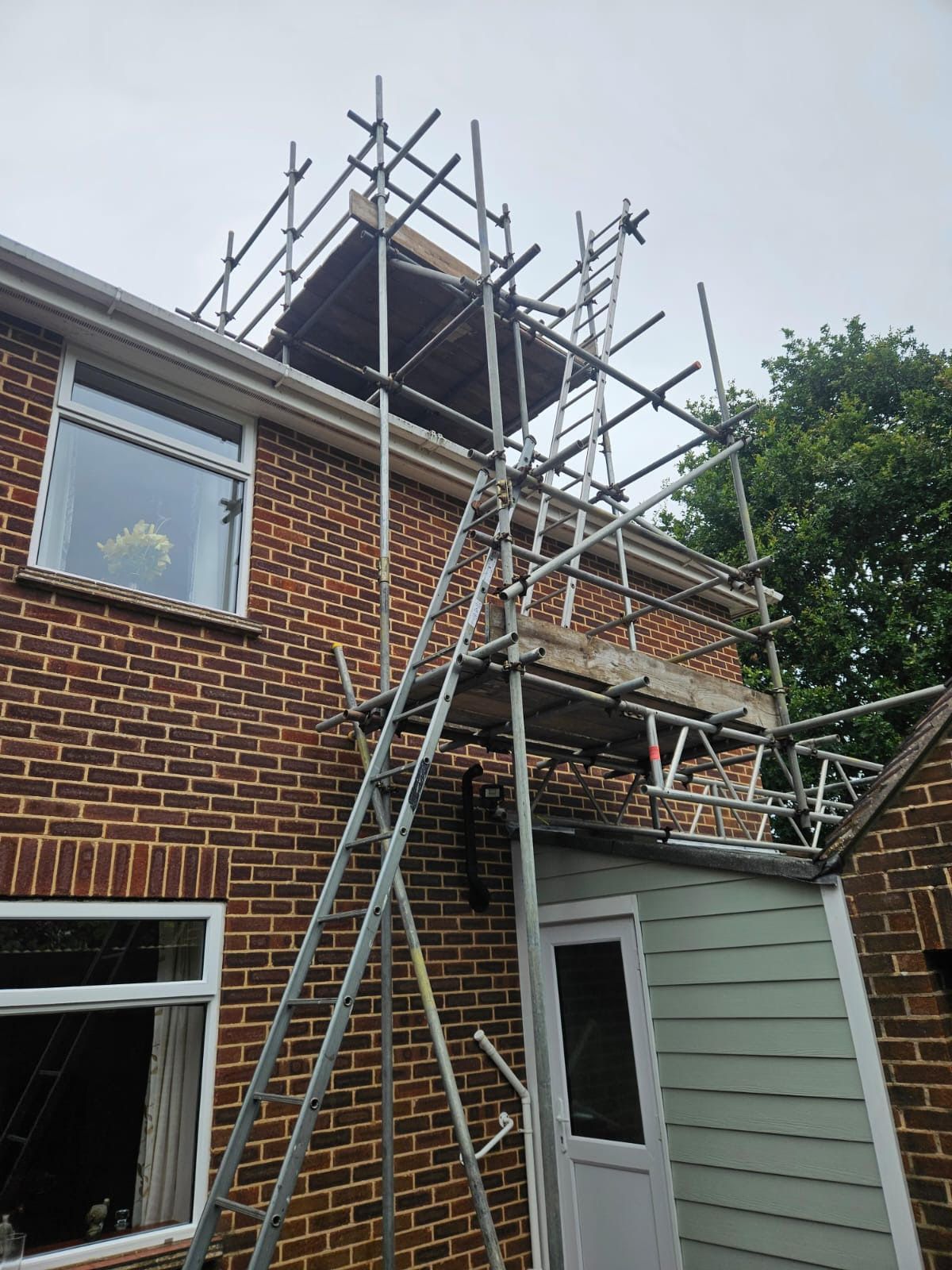 A small scaffolding project Poole