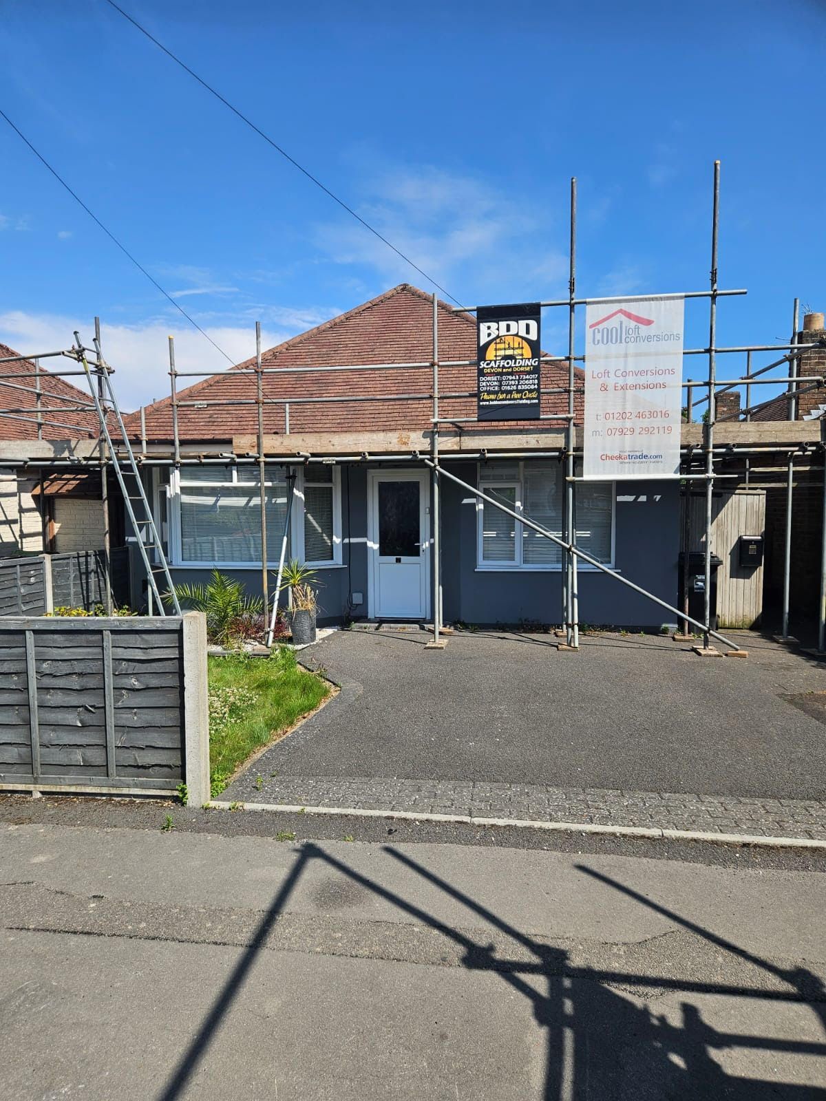 Scaffolding errection in Christchurch