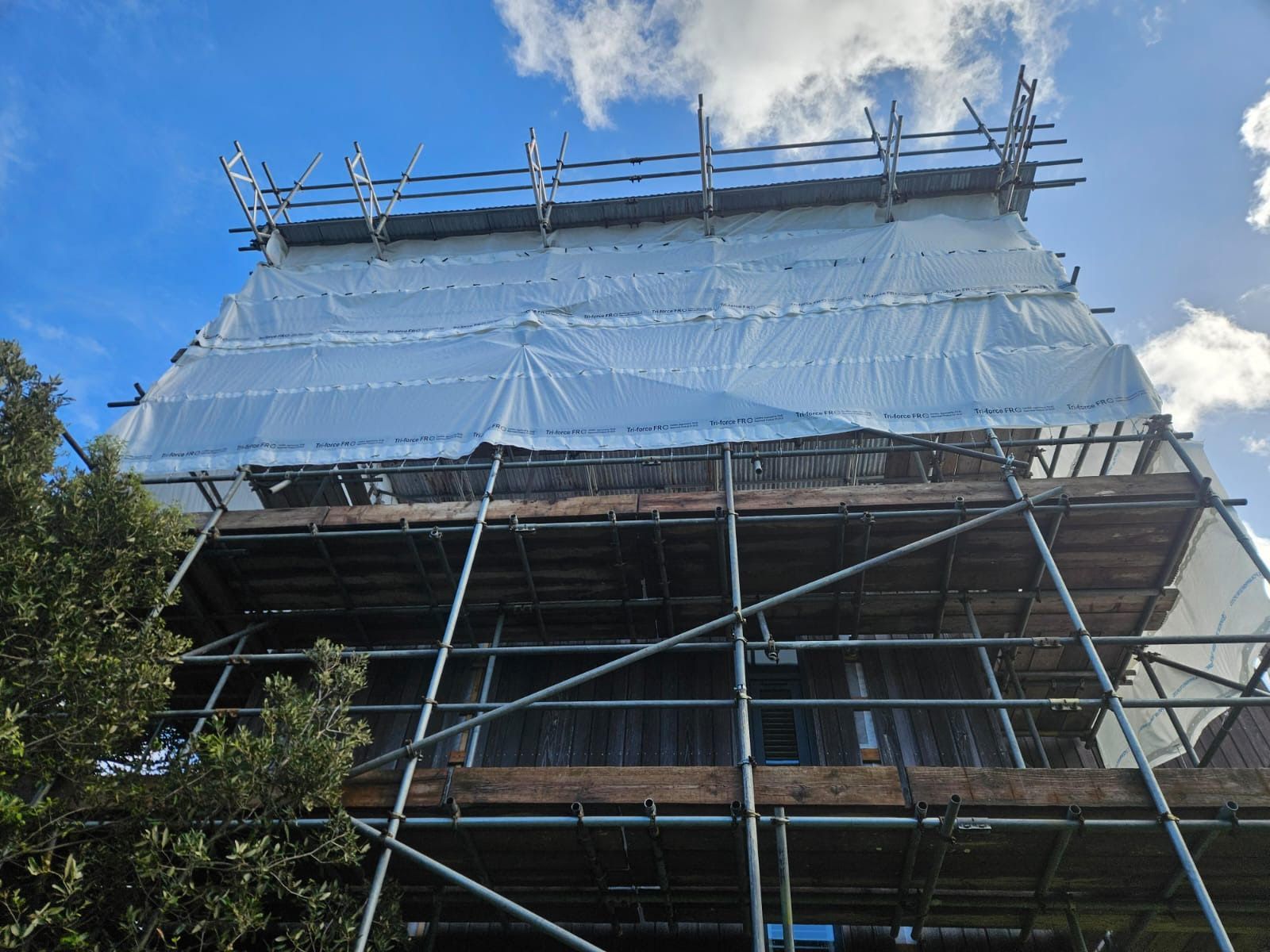 Our Scaffolding team in Poole