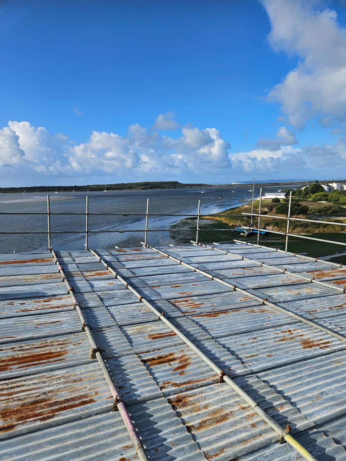 Scaffolding with a view Bournemouth