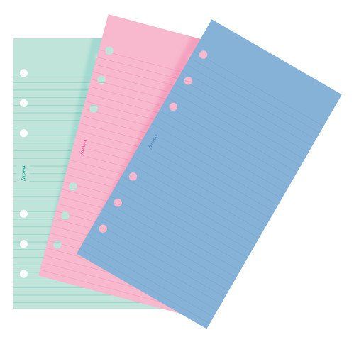 filofax organiser pages