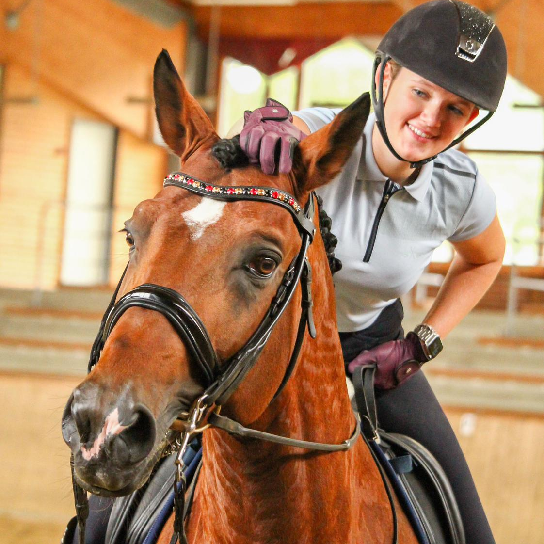 Franziska Nölken, Dressurreiten