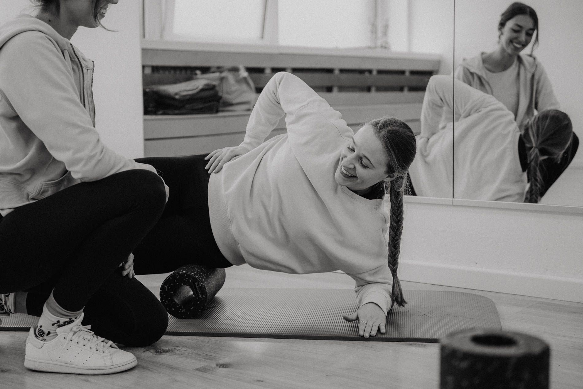 Hhmmm... Scheint gut zu tun... Und mit meinen Faszien habe ich mich auch noch nicht so wirklich auseinandergesetzt... Das probiere ich wohl mal aus...!