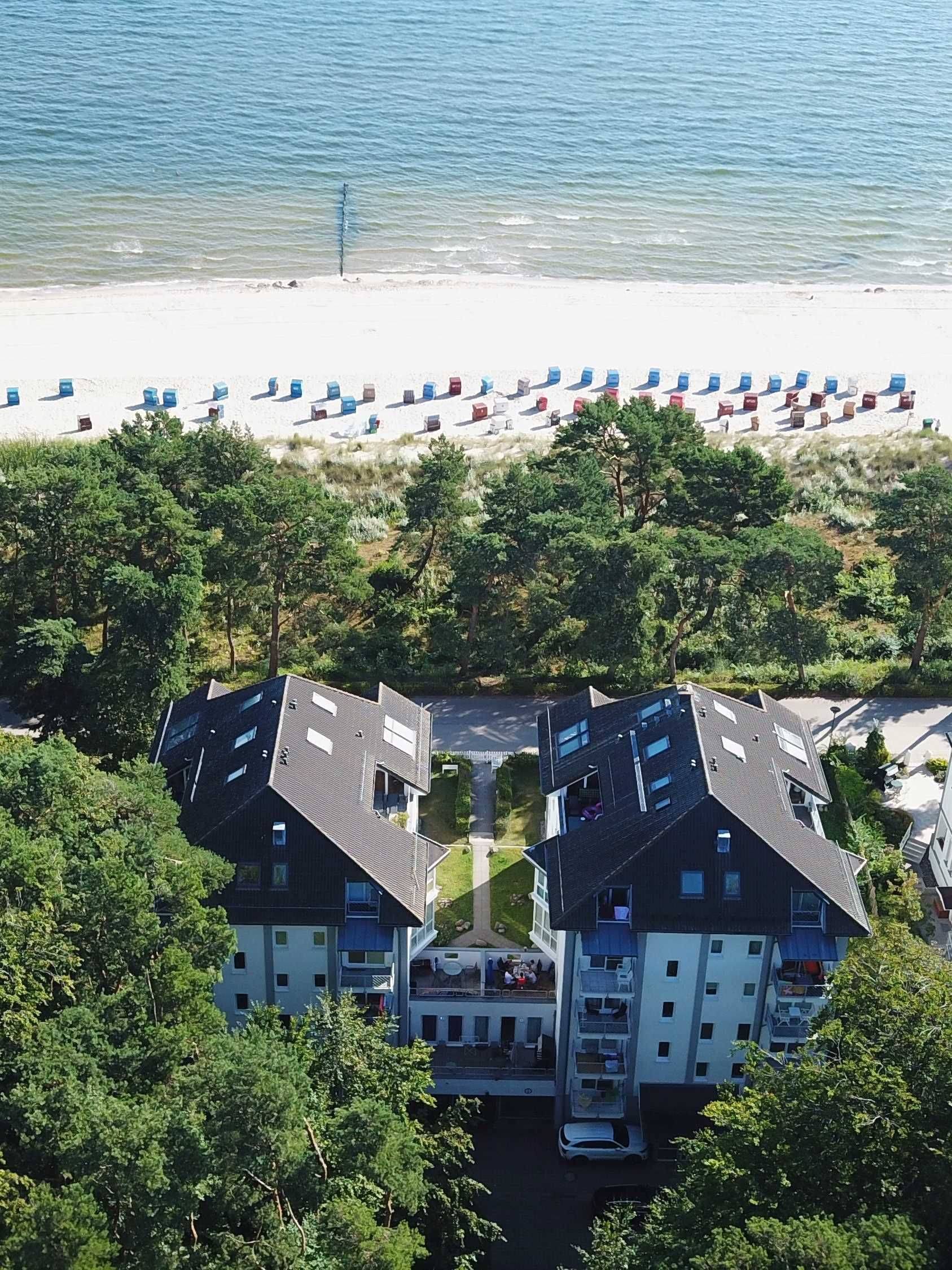 Ostsee Ferienwohnungen am Strand in der Villa Strandperle.