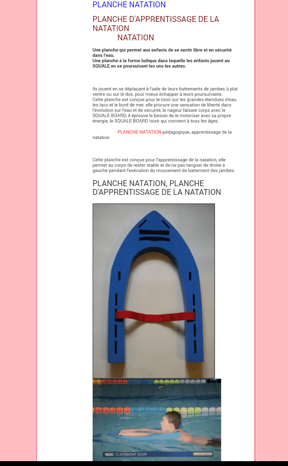 INNOVATIONS NATATION