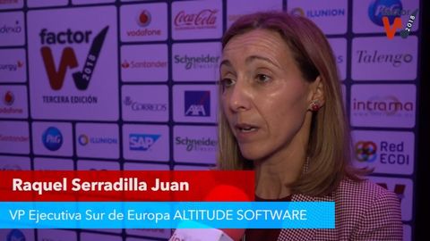 Raquel Serradilla · VP Ejecutiva Sur de Europa · ALTITUDE SOFTWARE Raquel Serradilla · VP Ejecutiva Sur de Europa · ALTITUDE SOFTWARE