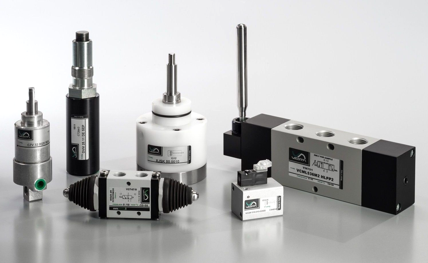 Vesta Automation Srl, Pneumatic Cylinders & Valves