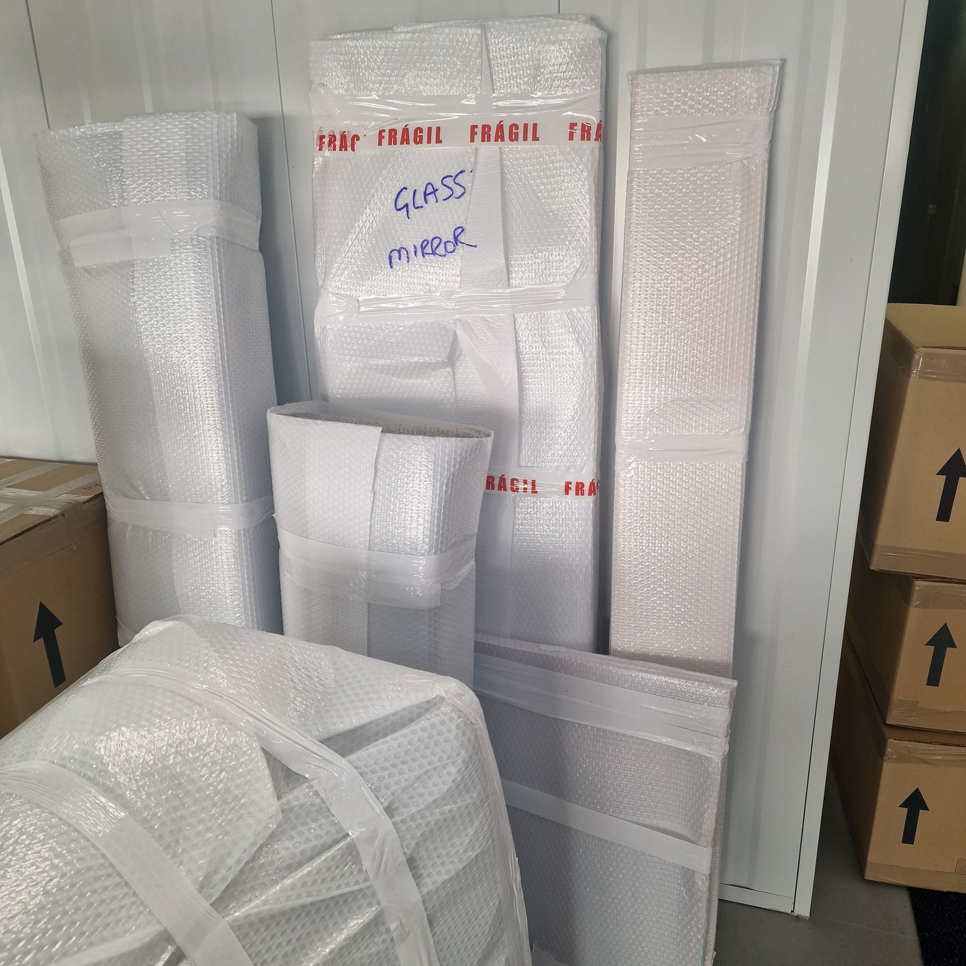 Careful wrapping avoids damages