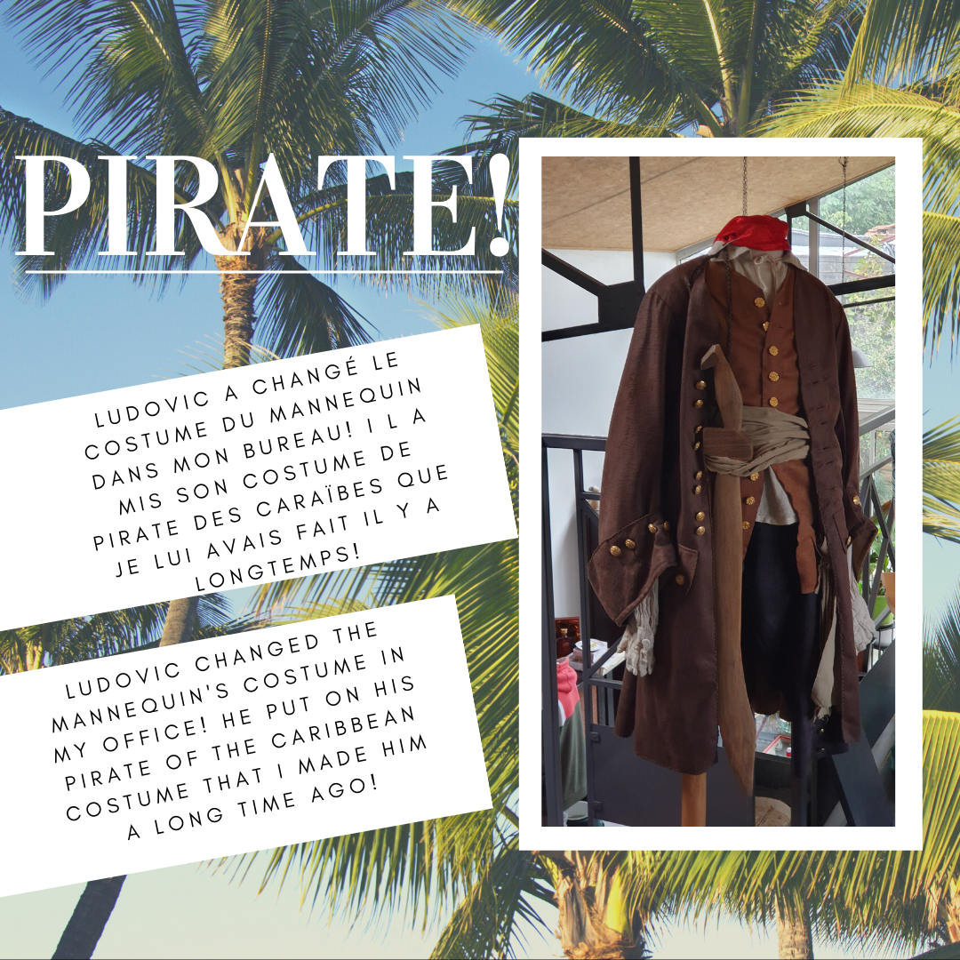 pirate des caraïbes costume