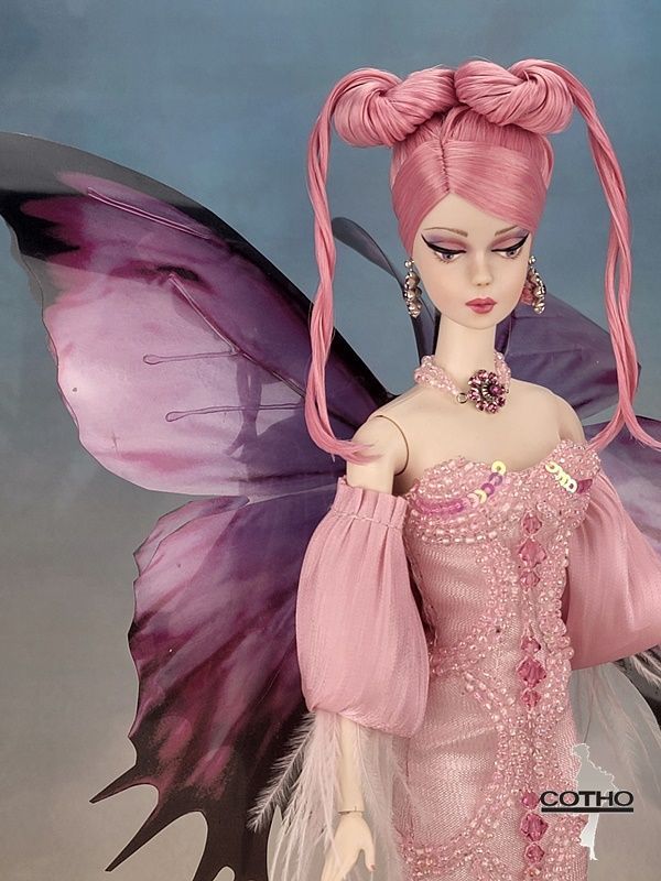 OOAK butterfly doll