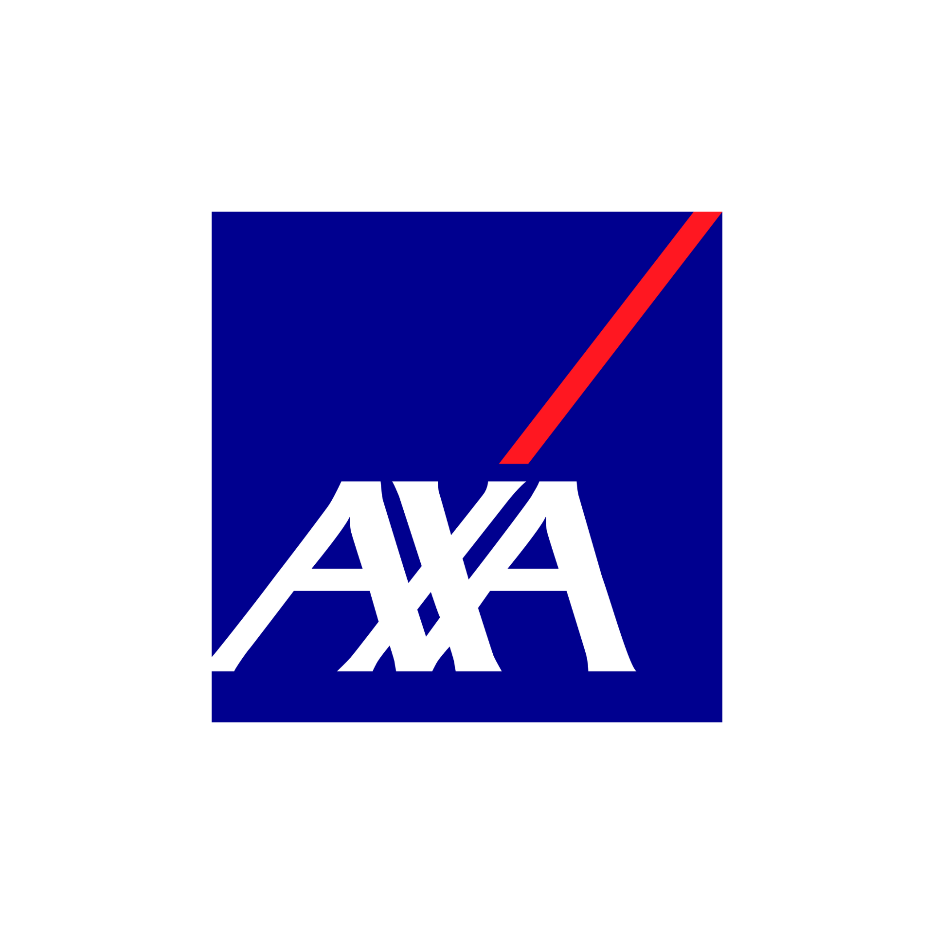 Logo d’AXA, client de LA19.Agency pour la réalisation de supports print