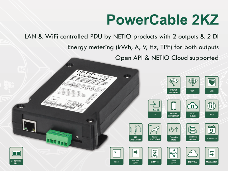 Netio PowerCable 2KZ Netio PowerCable 2KZ