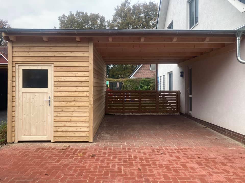 Zaun, Schuppen, Carport, Oldenburg, Berger, Zimmerei