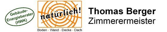 Zimmerei Tischlerei Oldenburg - Log Zimmerei Tischlerei Dachdecker - Fenster Haustüren - Thomas Berger Oldenburg - Logo