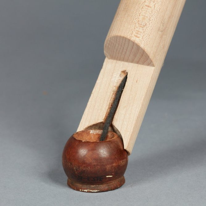 Shaker Ball and Socket Foot with Leather Strap