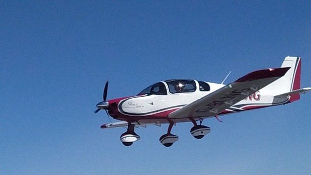 Aircraft in the sky