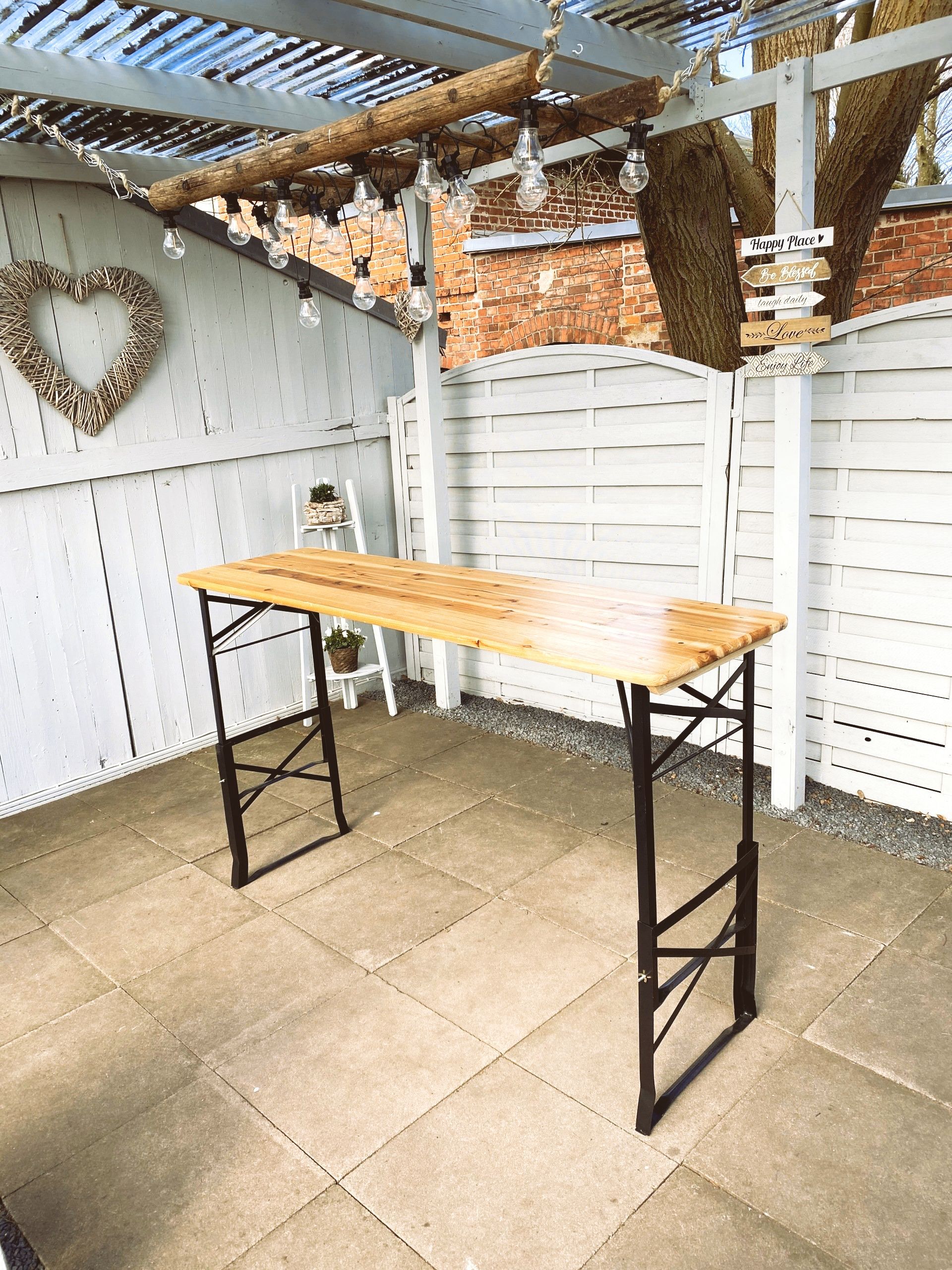 Buffettisch Holz mieten