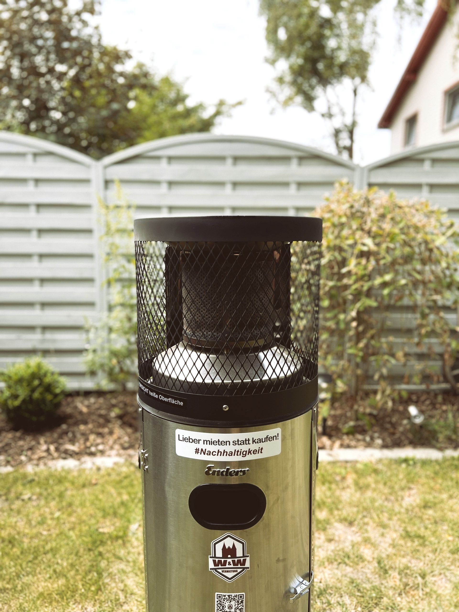 Gasheizstrahler Mieten Leihen Verleih Lübeck W&W Vermietung