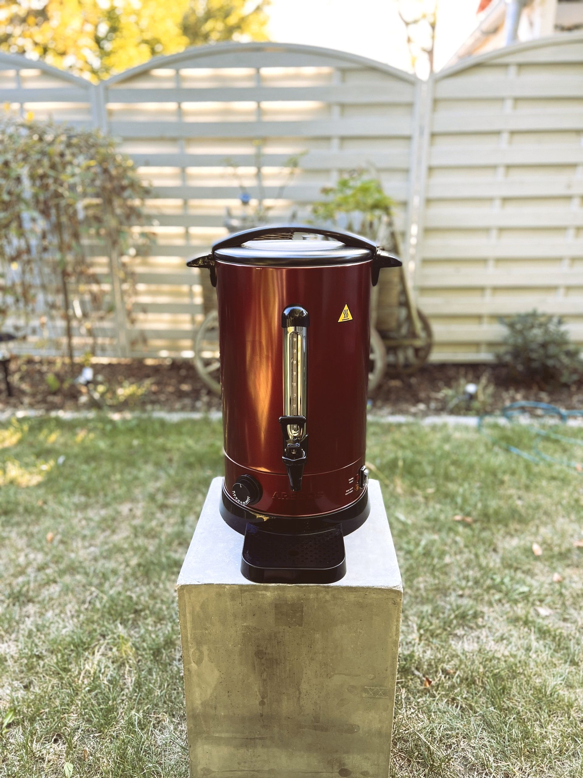 20 Liter Glühweinkocher für Weihnachtsfeier