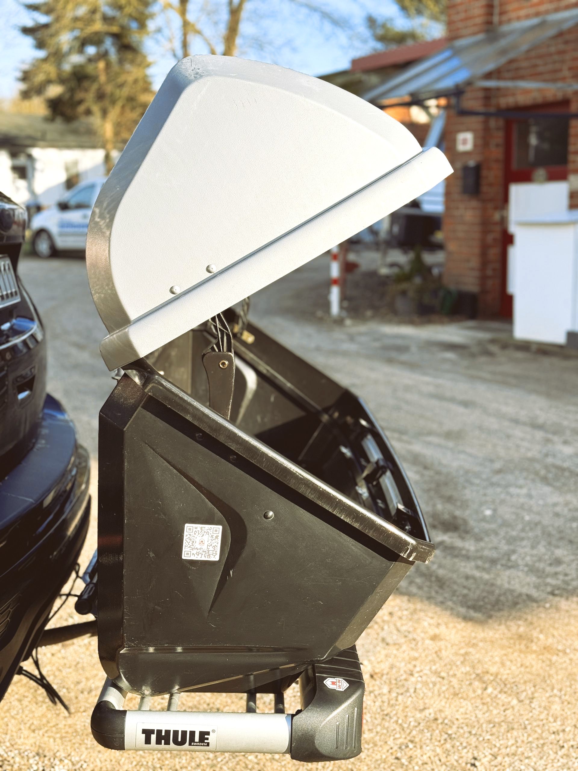 Große Heckbox 420 Liter Mieten Leihen Verleih Lübeck W&W Vermietung
