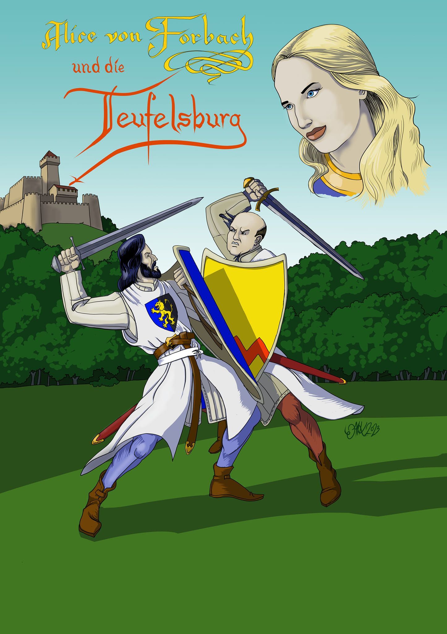 Alice von Forbach und die Teufelsburg Comic Alice von Forbach und die Teufelsburg Comic