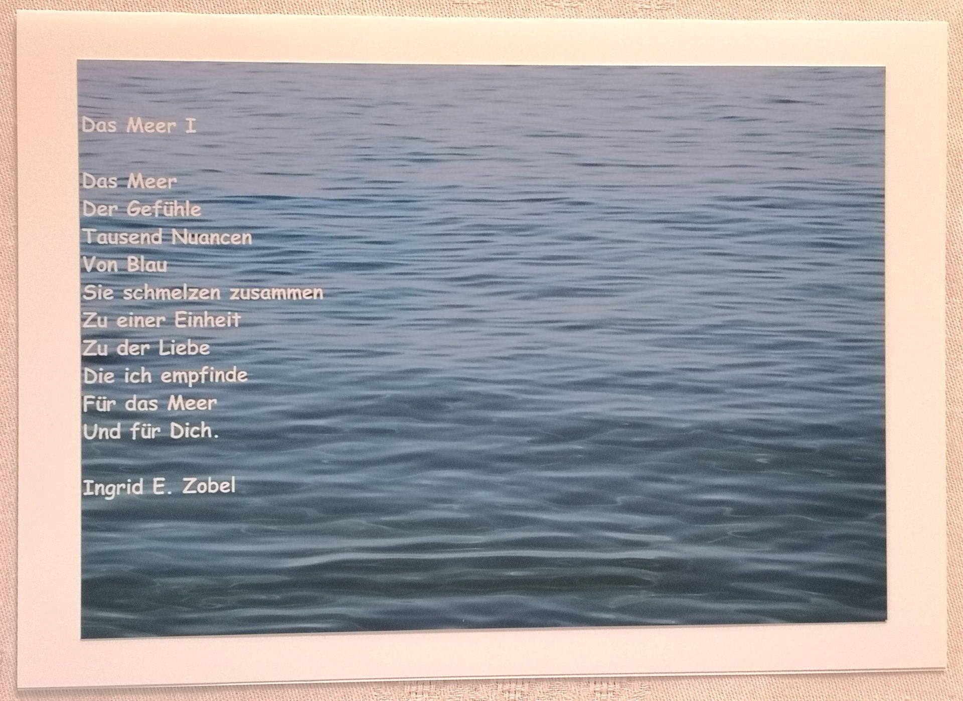 Textkarte Textkarte A5 mit Umschlag