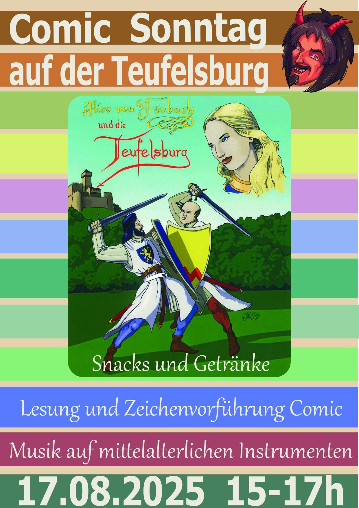 Alice von Forbach und die Teufelsburg Comic Alice von Forbach und die Teufelsburg Comic