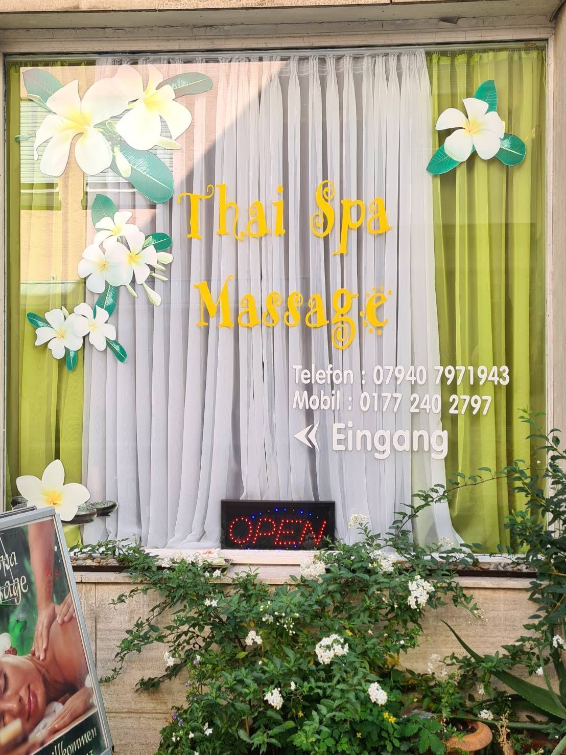 Traditionelle Thaimassage Termine gerne auch nach Vereinbarung
