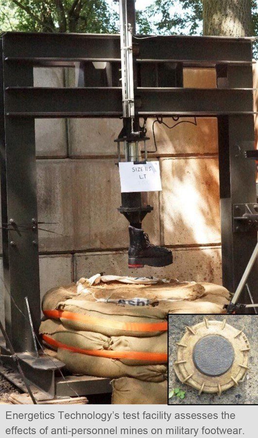 PPE100 Anti Mine Boots