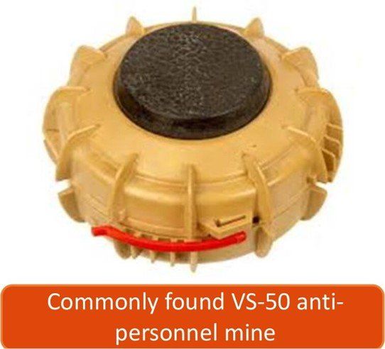 VS 50 Anti personnel mine