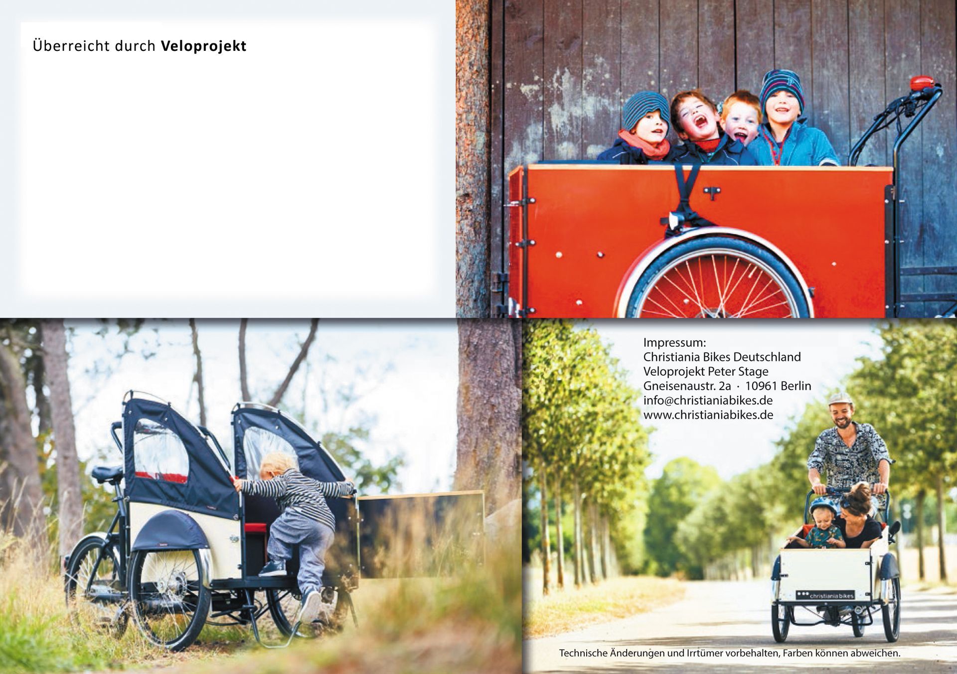 ChristianiaBikes.de / Veloprojekt / Katalog 2025 / Katalog Rückseite