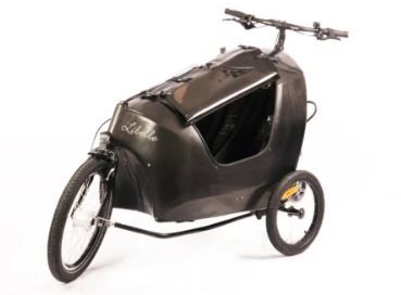 Große Joggerräder für die Box, für die LIBELLE Ansteckbare Jogger-Räder 16 Zoll für  die LIBELLE. Bei lastenrad-profis.de