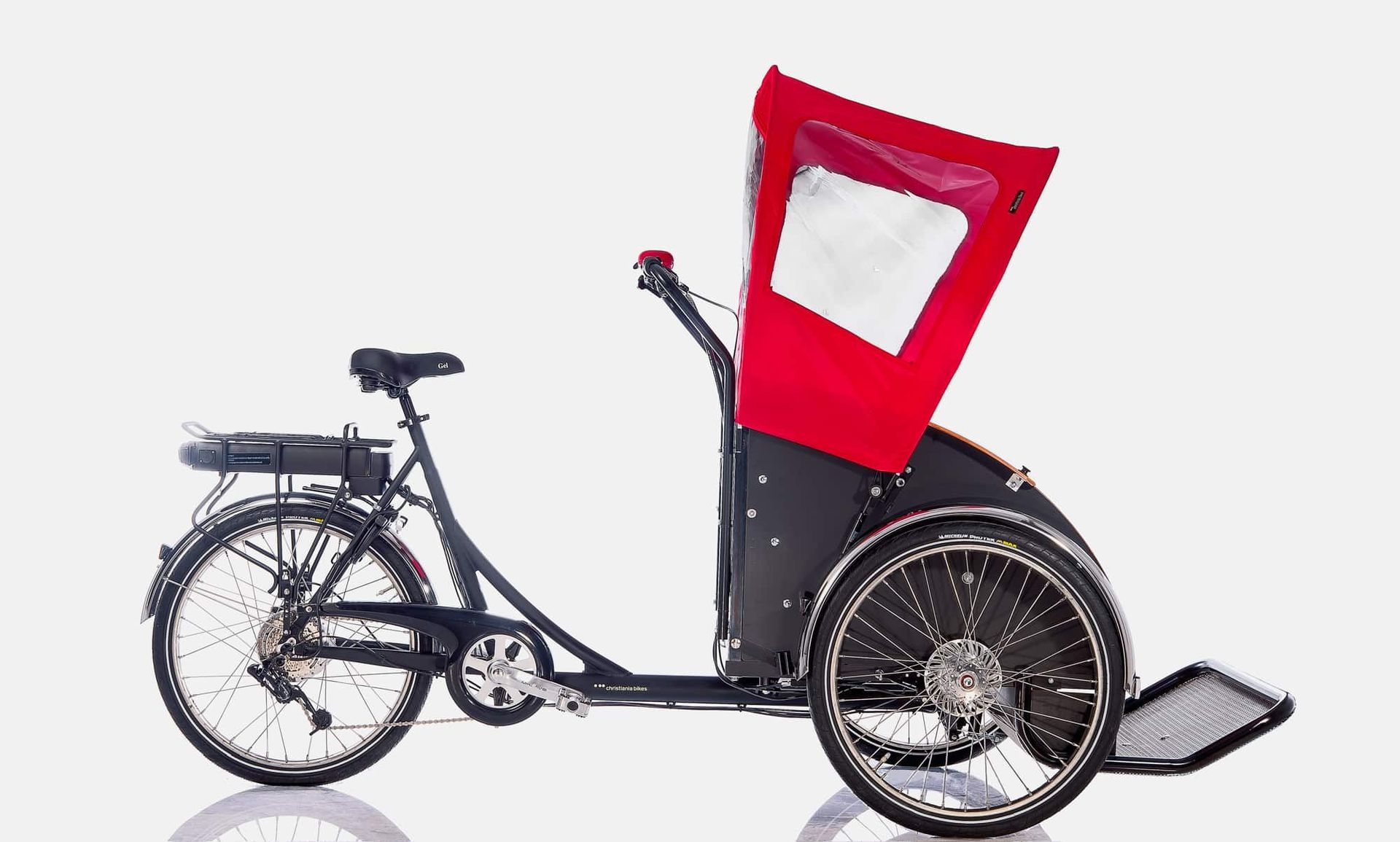 Fahrradrikscha Christiania Bikes MODELL T - das meistverkaufte Modell in Deutschland