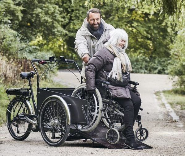 Rollstuhltransporter Christiania Bikes MODELL S - bestes Preis-Leistungs-Verhältnis
