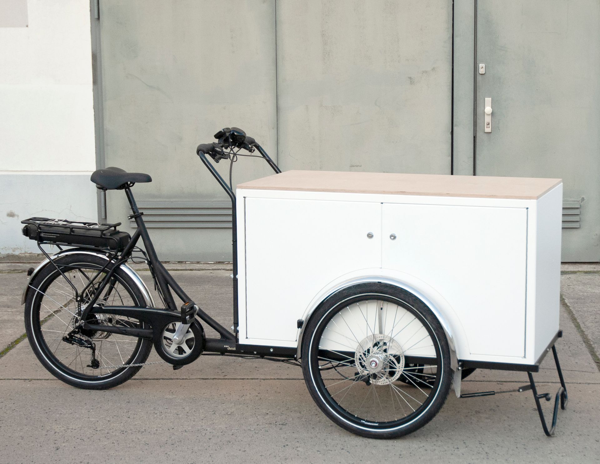 Lastenrad Christiania Bikes NOBOX + ALU-BOX als SONDERAUFBAU - verschiedenster Modelle für gewerbliche Nutzung