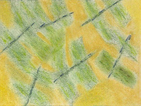 9644H Sat Nam Designs, art, Kundalini, Kundalini yoga, spiritual art, healing art, pastel chalk art, pastel chalks, dragonfly, dragonflies, green, yellow, gold