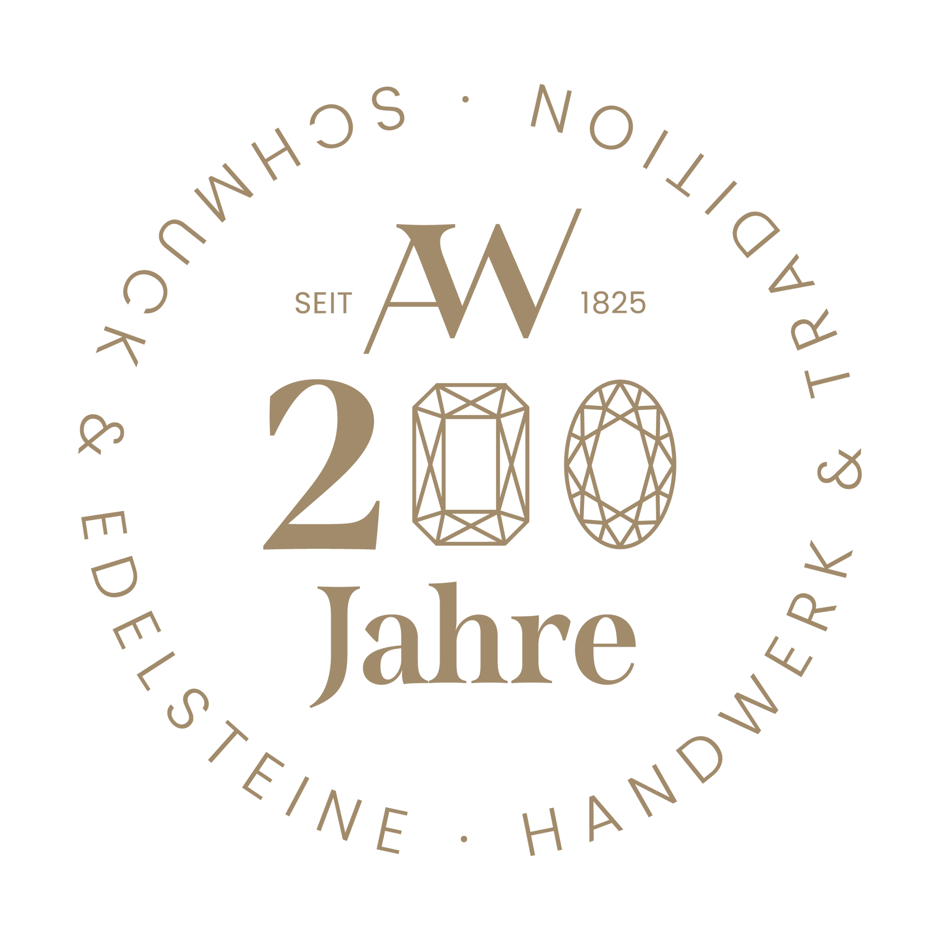 Jubiläums-Signet 200 Jahre August Wintermantel