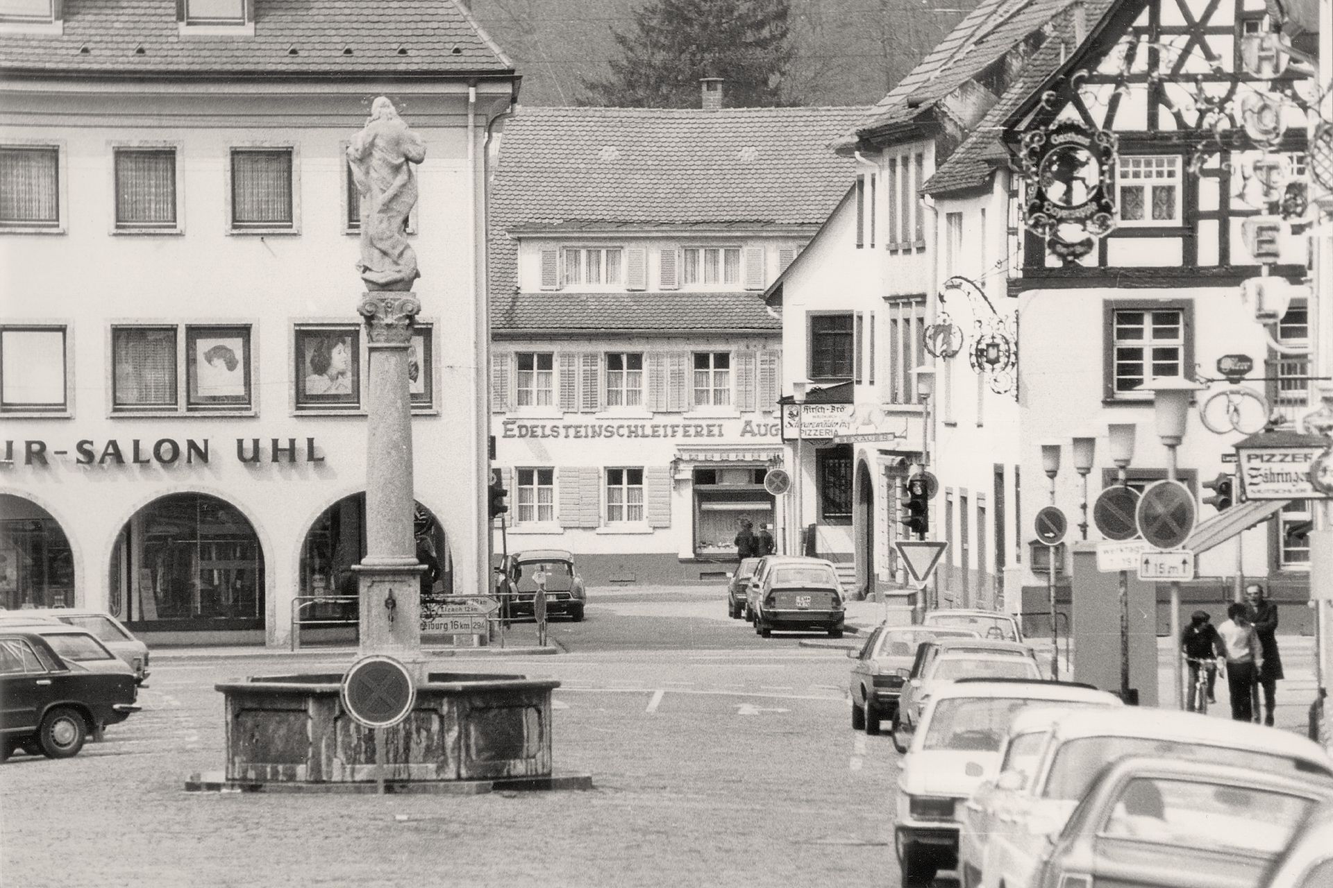 Schmuckgeschäft Wintermantel um ca. 1970