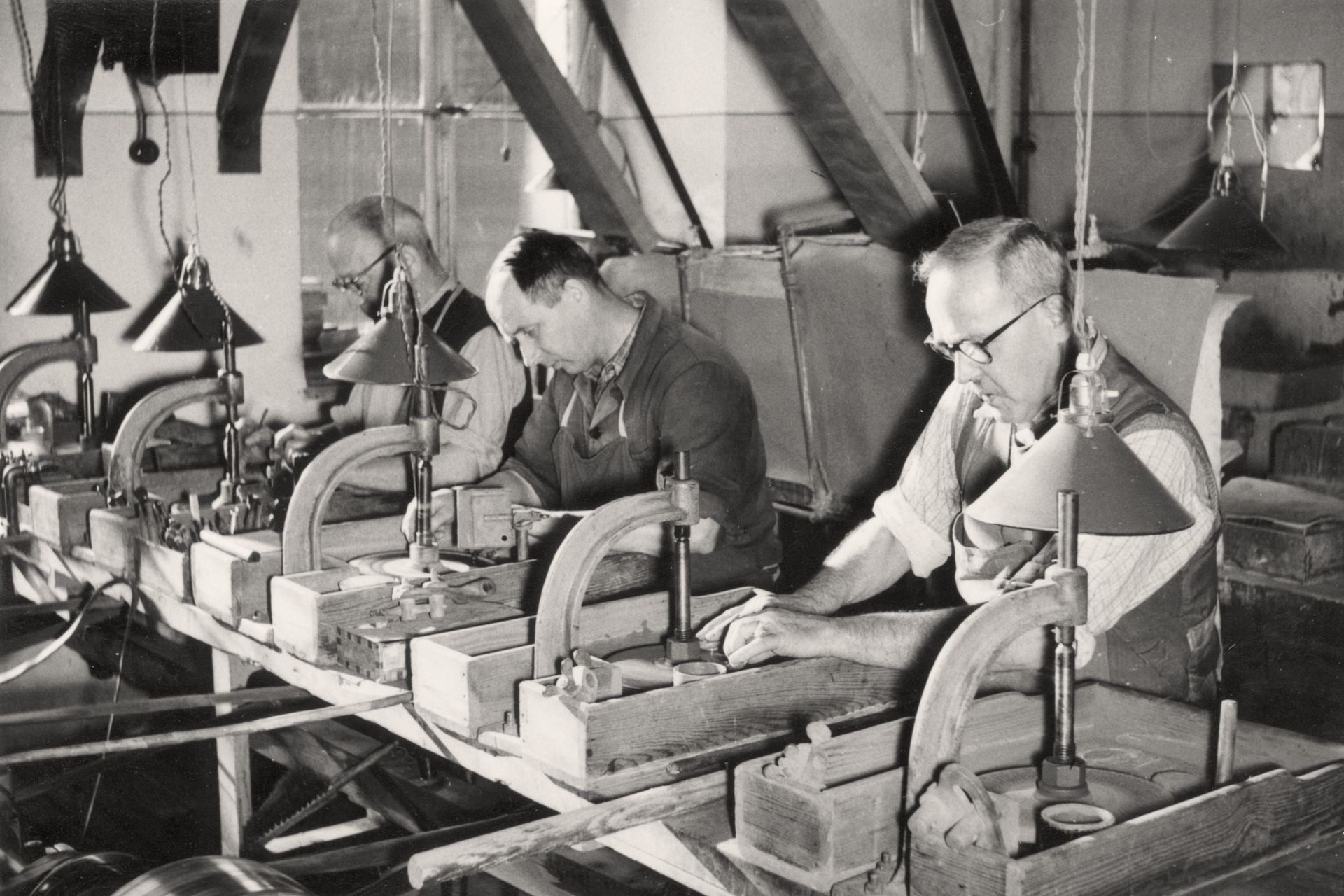 Lapidarschleifer ca. 1925 Lapidarschleifer ca. 1925