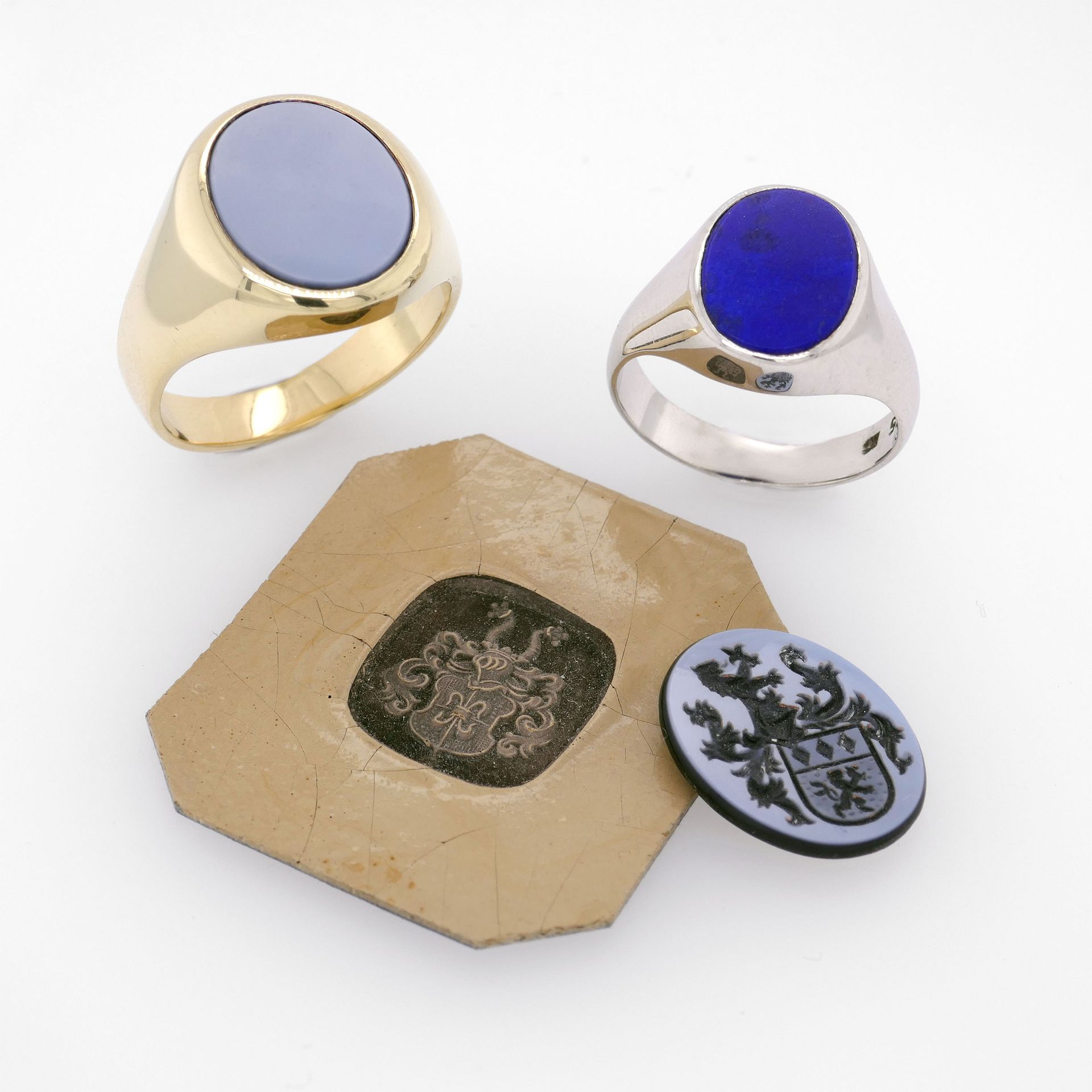 Siegelringe Varianten mit Abdruck