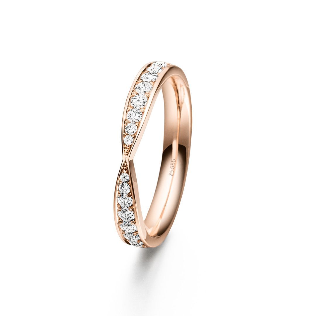 Wörner Brillantring Rosegold