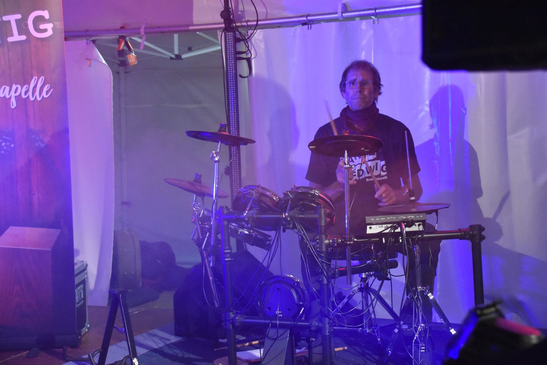Drummer Volker Carsten von Tante Hedwig Tante Hedwig