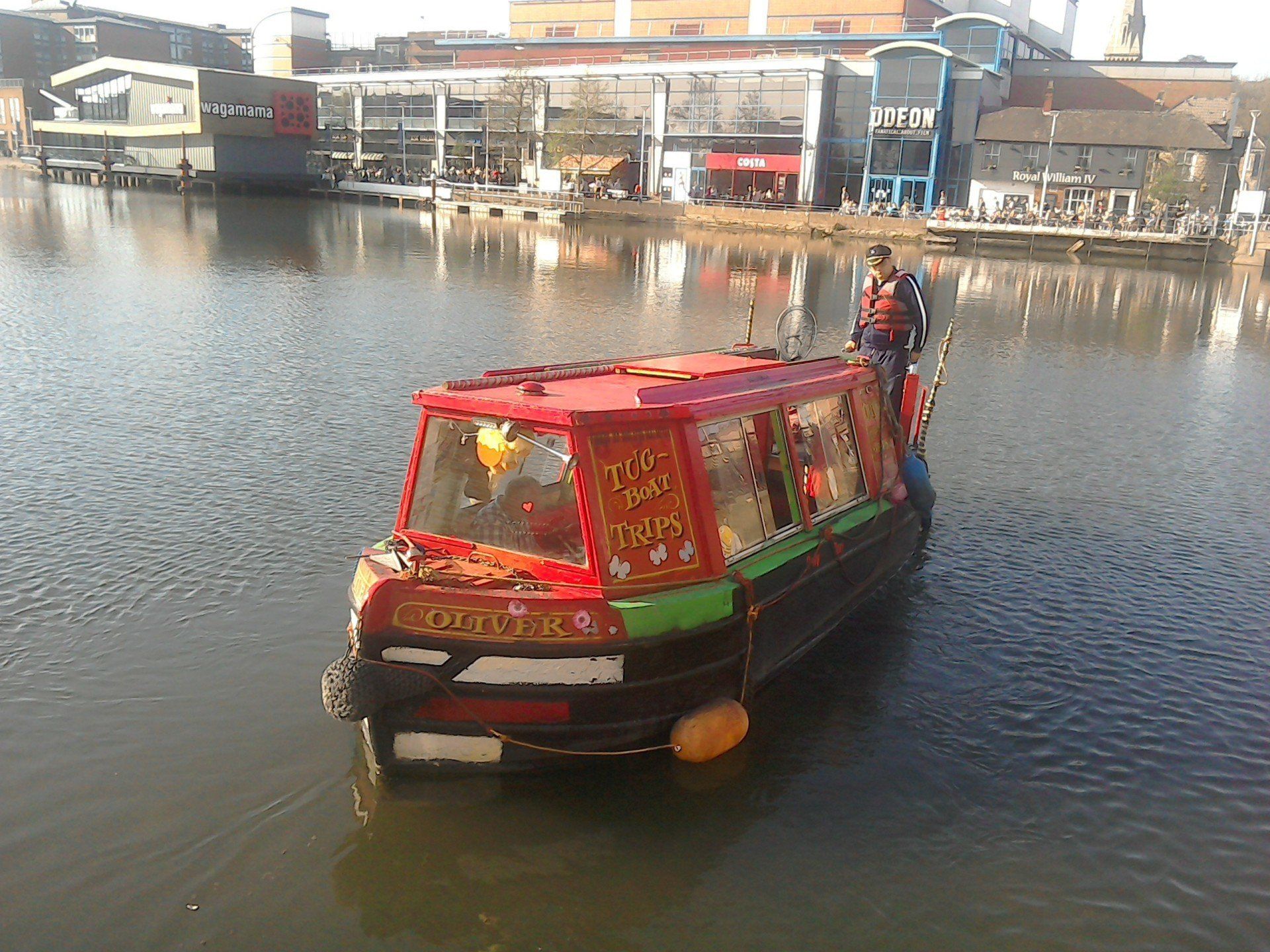 Oliver boat trips early morning breakfast from 10992 include a croissant orange juice breakfast and I 1-hour town tour telephone captain Christie