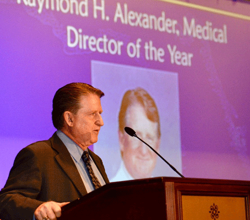 Dr. McPherson BCFR Medical Director of the Year 2021