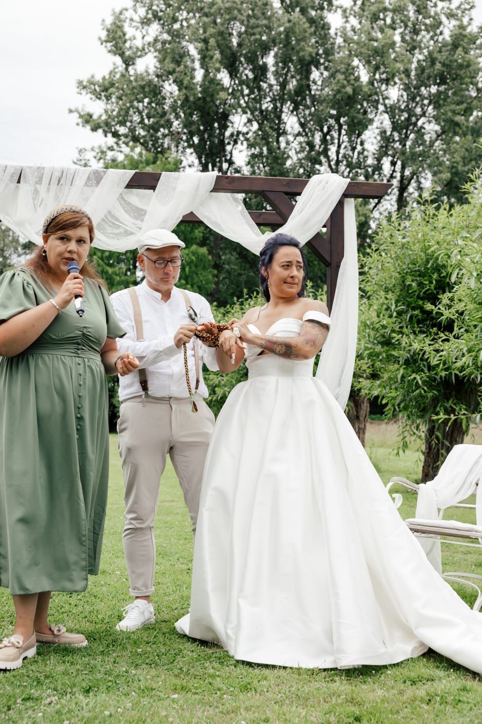 Krauses-Stimme, Sonja Krause, Freie Rednerin, Traurednerin aus Osnabrück, Trauung Alex & Frank